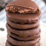 Шоколадное печенье с шоколадной глазурью